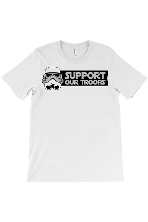 Support Our Troops Vectorized, Patriotic Military Appreciation - Top Pick G18357 Unisex T-Shirt, Up to Size 5XL