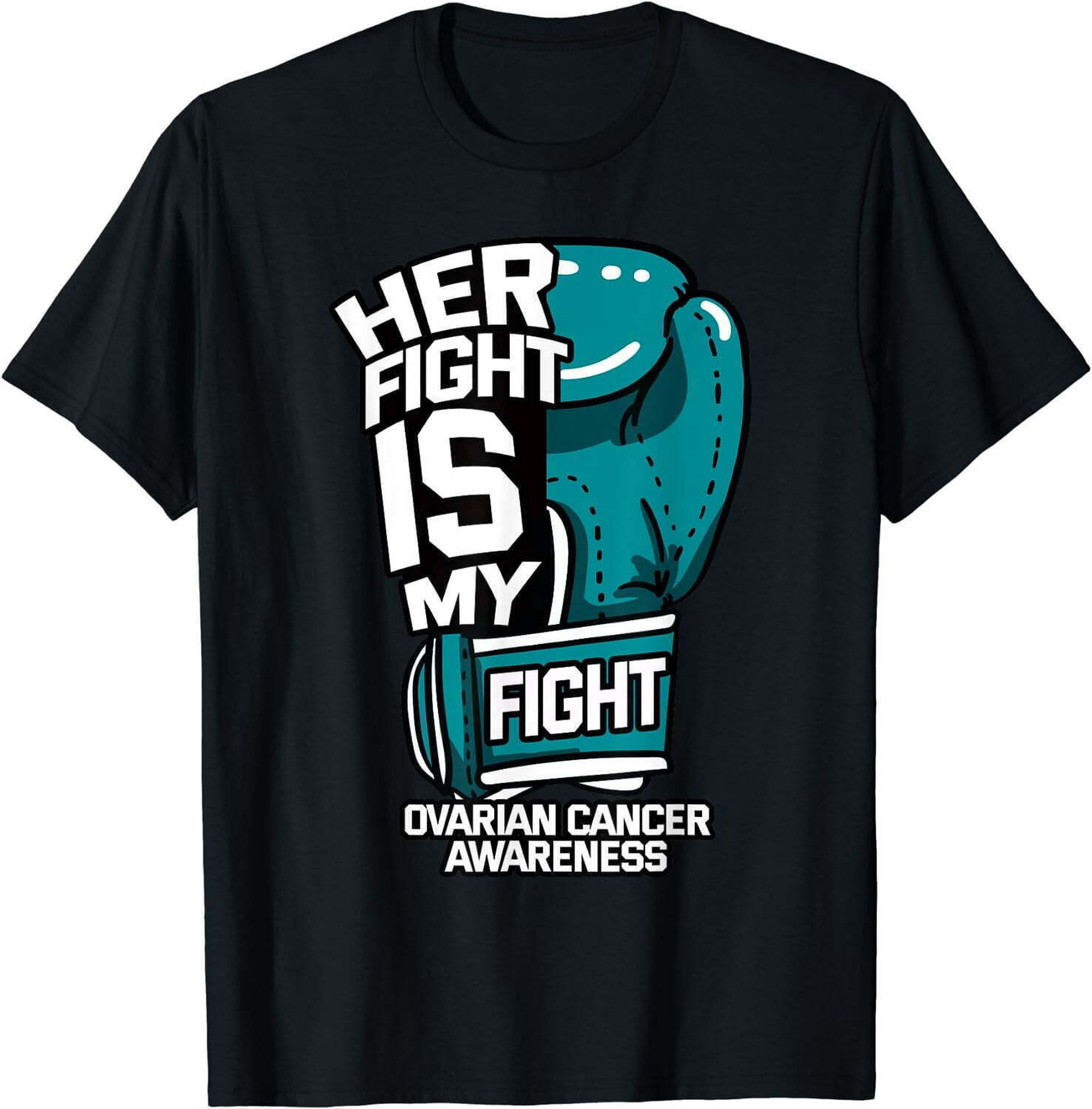 Support Ovarian Cancer Awareness With Our Teal Ribbon T Shirt Unite In The Fight Against