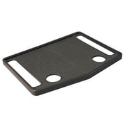 Support Plus Walker Tray Table - Mobility Table Tray for Walker, Non Slip Walker Tray Mat, Walker Accessories Mat, Cup Holder for Walker 21"x16" - Black