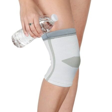 Support Plus Women's Ultra Light Knee Support Compression Sleeve Brace, Queen (16.5” - 21.25”)
