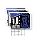 thumbnail image 1 of We Support our Police Department Yard Sign 5 Pack of 12 Inch x 16 Inch Single Sided Weatherproof Heavy-Duty Plastic with Stake | Civic Engagement, Professional Display, Bold Messaging |, 1 of 7