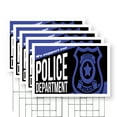 thumbnail image 1 of We Support our Police Department Yard Sign 5 Pack of 24 Inch x 36 Inch Double Sided Weatherproof Heavy-Duty Plastic with Stake | Civic Engagement, Professional Display, Bold Messaging |, 1 of 7