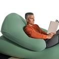 Support Pro U Shaped Reading Back Support Lounge Pillow with Arm Rests