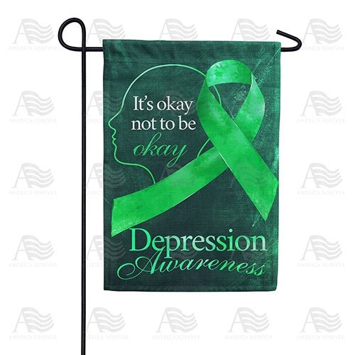 Support Ribbon Cause Awareness Hope Unity Symbol Outdoor Accent Art, 12x18 POLE NOT INCLUDED