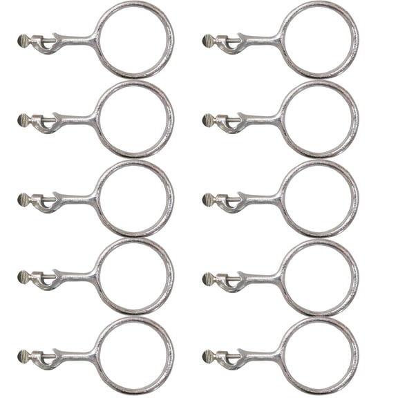 Support Ring Clamp 4 Outside Diameter - Ideal for Industrial Labs, Schools, and Homeschool Laboratories. Pack Size of 10 Clamps.