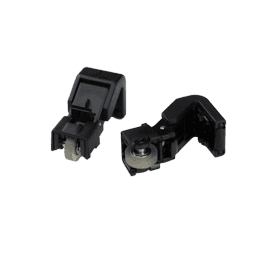 Support Rollers Set - Matte Black