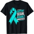 thumbnail image 1 of Support Sexual Assault Awareness Month Support Victim T-Shirt, 1 of 4