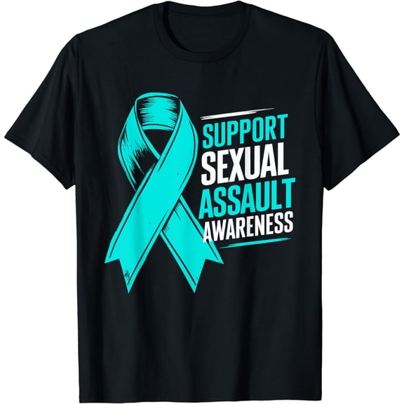 Support Sexual Assault Awareness Month Support Victim T-Shirt
