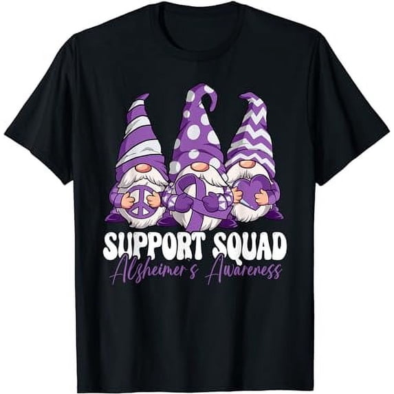 Support Squad Alzheimer's Awareness Month T-Shirt