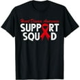 thumbnail image 1 of Support Squad American Heart Health Heart Disease Awareness T-Shirt, 1 of 4