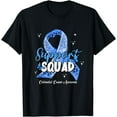 thumbnail image 1 of Support Squad Blue Ribbon Colorectal Cancer Awareness T-Shirt, 1 of 2