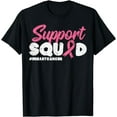 thumbnail image 1 of Support Squad Breast Cancer Awareness Ribbon Men Women Kids T-Shirt, 1 of 2