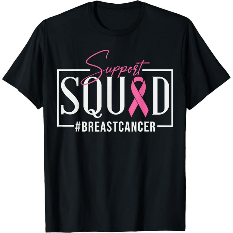 Support Squad Breast Cancer Awareness T-Shirt