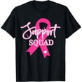 thumbnail image 1 of Support Squad Breast Cancer - Support Squad T-Shirt Black Small, 1 of 4