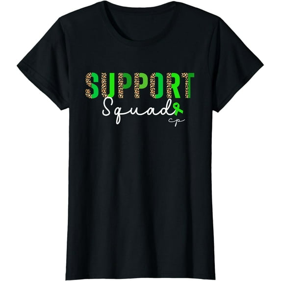 Support Squad Cerebral Palsy For Men Women Kids Cp Awareness T-Shirt