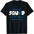 thumbnail image 1 of Support Squad Child Abuse Prevention Month Blue Ribbon T-Shirt, 1 of 4