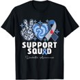 thumbnail image 1 of Support Squad Diabetes Awareness T1D Type 1 Men Women Kid T-Shirt, 1 of 4