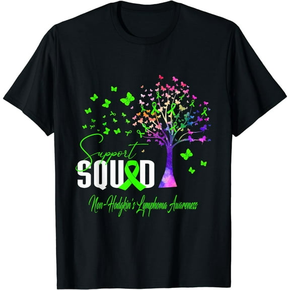 Support Squad For Non-Hodgkin'S Lymphoma Awareness T-Shirt
