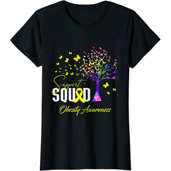 Support Squad For Obesity Awareness T-Shirt