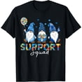 thumbnail image 1 of Support Squad Gnomes Autism Awareness Shirts Matching Family T-Shirt, 1 of 4