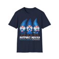 thumbnail image 1 of Support Squad Gnomes Prostate Cancer Awareness Blue Ribbon TShirt, 1 of 4