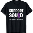 thumbnail image 1 of Support Squad Hodgkin's Lymphoma Warrior Purple Ribbon T-Shirt, 1 of 2