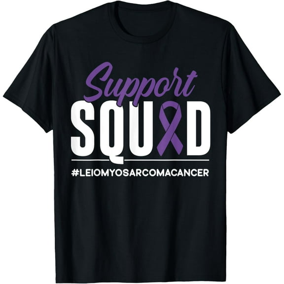 Support Squad Leiomyosarcoma Cancer Awareness Gift T-Shirt