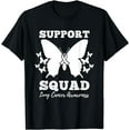 thumbnail image 1 of Support Squad Lung Cancer Awareness T-Shirt, 1 of 4