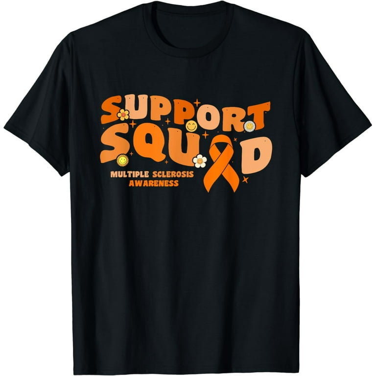 Multiple Sclerosis Awareness Orange Ribbon T Shirt Multiple Sclerosis Awareness Orange Ribbon T Shirt