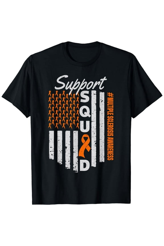Support Squad Multiple Sclerosis Awareness | Ms Awareness T-Shirt