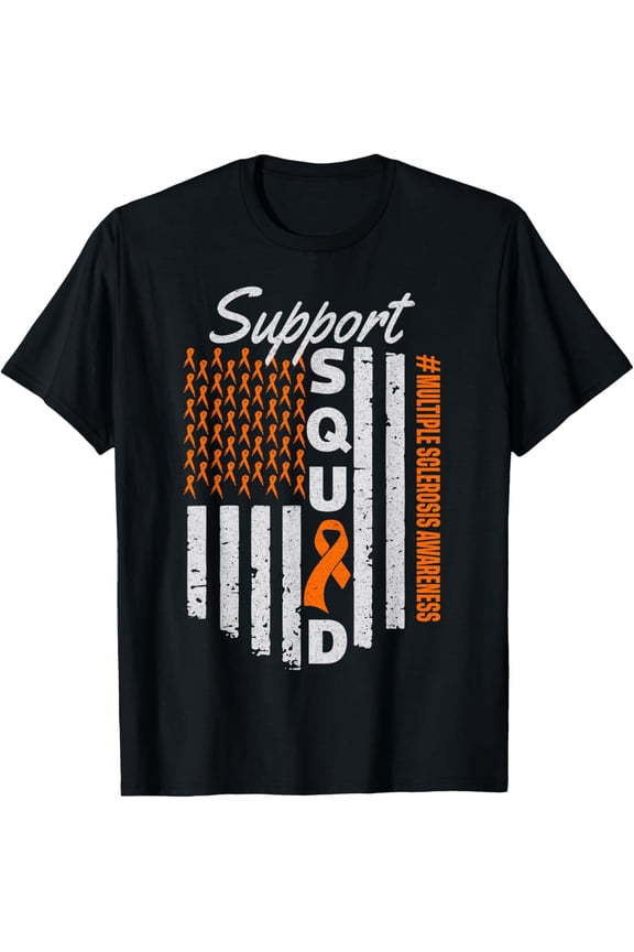 Support Squad Multiple Sclerosis Awareness | Ms Awareness T-Shirt