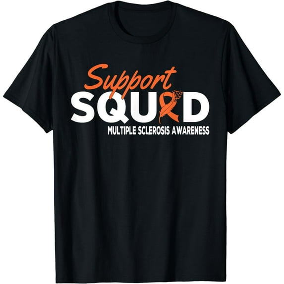 Support Squad Multiple Sclerosis Awareness | Ms Awareness T-Shirt