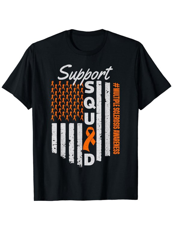Support Squad Multiple Sclerosis Awareness | Ms Awareness T-Shirt