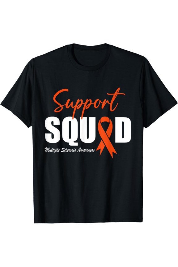 Support Squad - Multiple Sclerosis Shirts MS Awareness T-Shirt