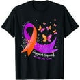 thumbnail image 1 of Support Squad Orange Purple Ribbon Psoriasis Awareness T-Shirt, 1 of 2