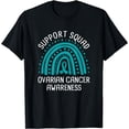 thumbnail image 1 of Support Squad Ovarian Cancer Awareness T-Shirt, 1 of 4