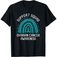 thumbnail image 1 of Support Squad Ovarian Cancer Awareness T-Shirt, 1 of 4