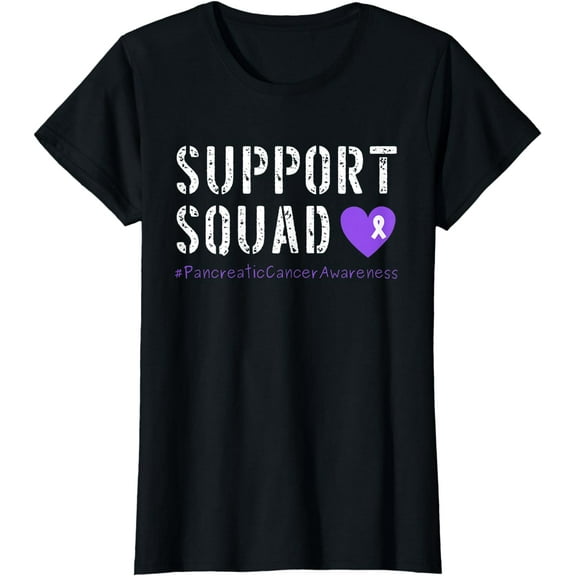 Support Squad Pancreatic Cancer Awareness T-Shirt