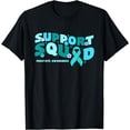 thumbnail image 1 of Support Squad Prostate Awareness Blue Ribbon Fighter T-Shirt, 1 of 2
