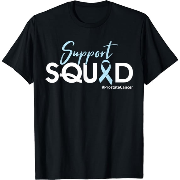 Support Squad - Prostate Cancer Awareness T-Shirt