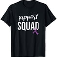 thumbnail image 1 of Support Squad, Purple Ribbon Pancreatic Cancer Family T-Shirt, 1 of 3