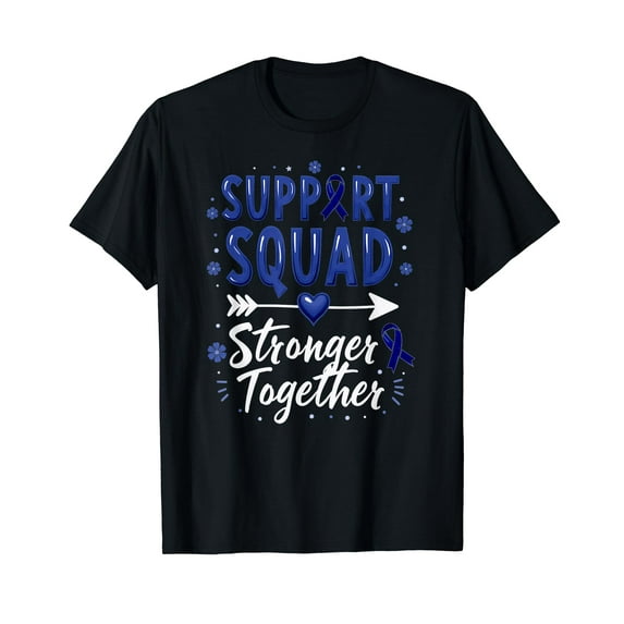 Support Squad Rectal Cancer Awareness T-Shirt