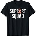 thumbnail image 1 of Support Squad Support Uterine Cancer Awareness T-Shirt, 1 of 3