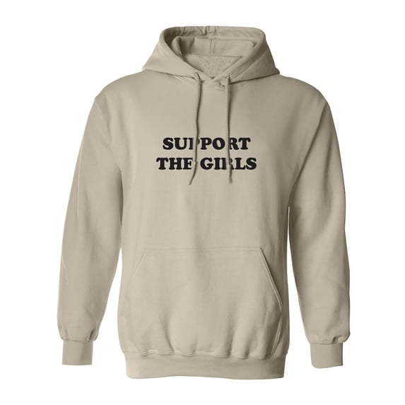 Support The Girls Adult Hooded Sweatshirt