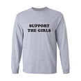 thumbnail image 1 of Support The Girls Adult Long Sleeve T-shirt, 1 of 3