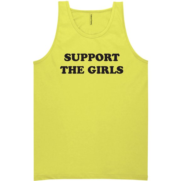 Support The Girls Neon Tank Top