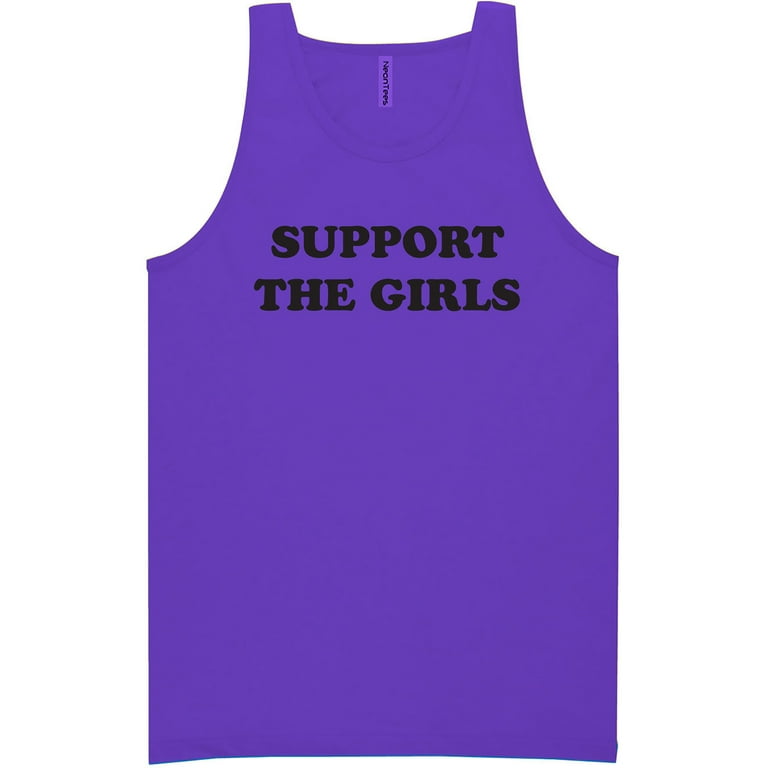 Support The Girls Neon Tank Top