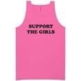 thumbnail image 1 of Support The Girls Neon Tank Top, 1 of 1