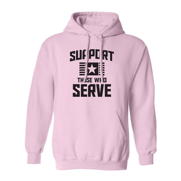 Support Those Who Serve Adult Hooded Sweatshirt