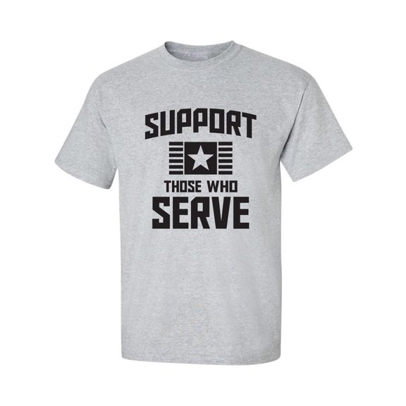 Support Those Who Serve Adult Short Sleeve T-shirt